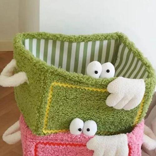 Cute Baby Diaper Bag Nappy Toys Storage Basket Kids Clothes Shoes Organizer Bedding Storage Box Children's Room Decoration