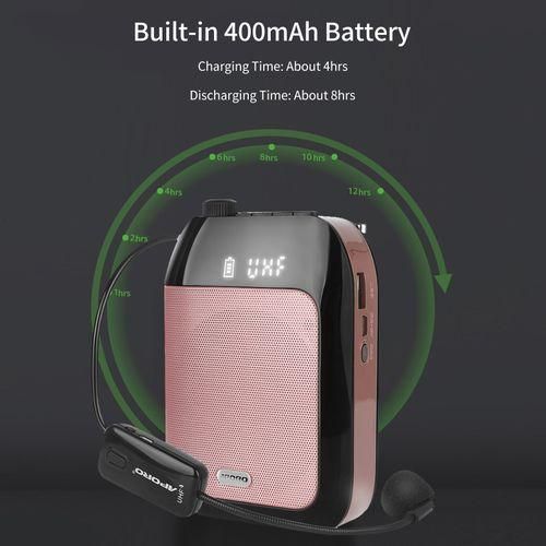 Portable Voice Speaker Amplifier For Teachers With Wireless