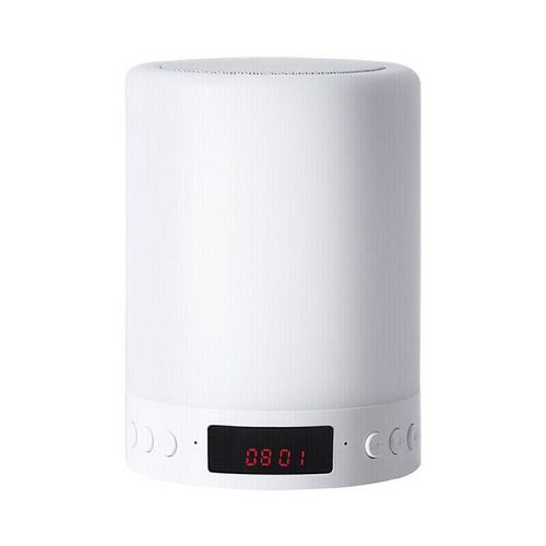 Colorful Usb Fm Radio Adjustable Small Led Lamp Bluetooth Speaker Touch Remote Control Home Wireless Quran Portable Mp3