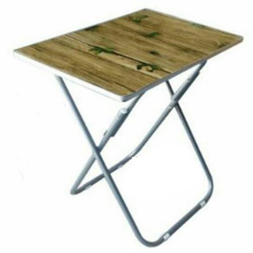 Wooden Folding Reading Table & Chair - Brown