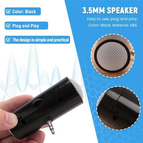 3.5mm Jack Stereo Mini Speaker Portable MP3 Music Player Spe