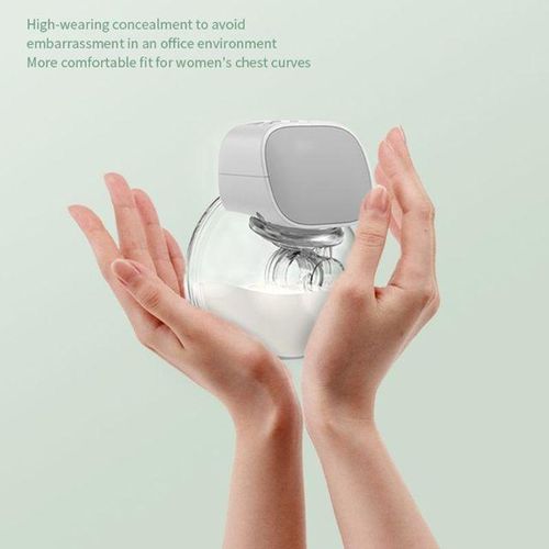 USB Chargable Electric Breast Pump Hands-Free Portable Milk Extractor Silent Wearable Automatic Milker