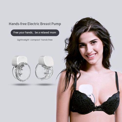 USB Chargable Electric Breast Pump Hands-Free Portable Milk Extractor Silent Wearable Automatic Milker