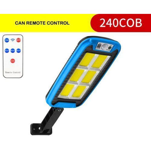 150W Wall Mounted  Solar Sensor Light - Orange Blue