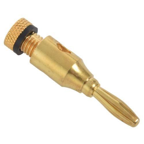 4 x 4mm Banana Plugs For Speaker Cable connections  Gold Pl
