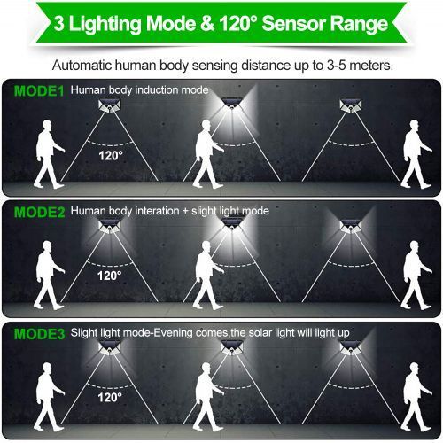100 LED Solar Light Outdoor Solar Lamp 1 Pc
