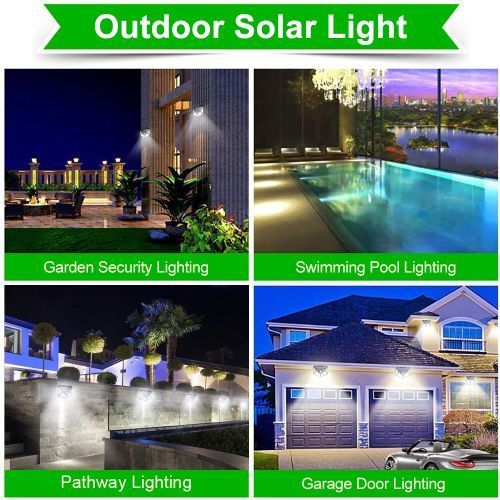 100 LED Solar Light Outdoor Solar Lamp 1 Pc