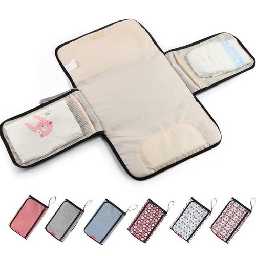 New Infant Portable Baby Nappy Changing Mat Waterproof Foldable Mat Multi-function Baby Diaper Changing Table Pads