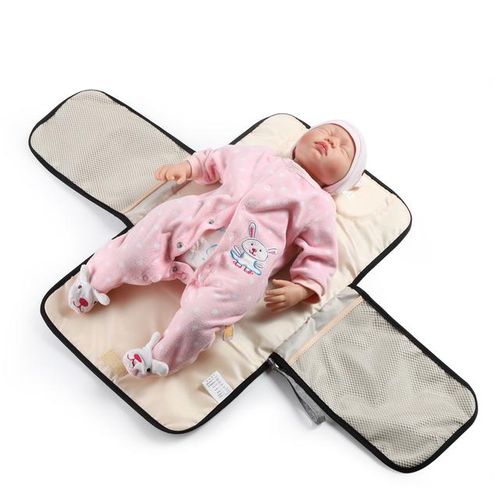 New Infant Portable Baby Nappy Changing Mat Waterproof Foldable Mat Multi-function Baby Diaper Changing Table Pads