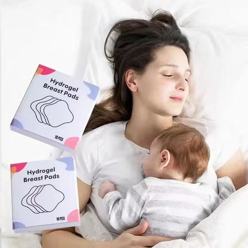 2024 Hydrogel Breast Pads Relief Breastfeeding Sore Nipples Cooling long lasting Nursing Pads