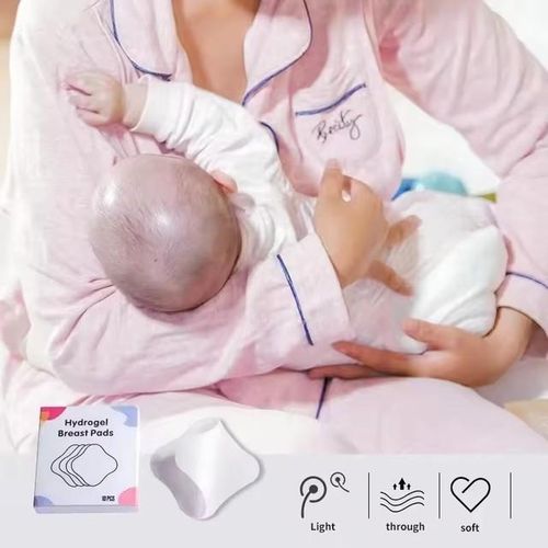 2024 Hydrogel Breast Pads Relief Breastfeeding Sore Nipples Cooling long lasting Nursing Pads