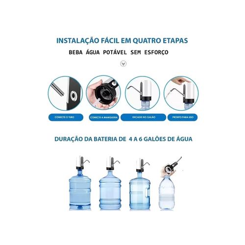 Electric Water Dispenser-Black/White