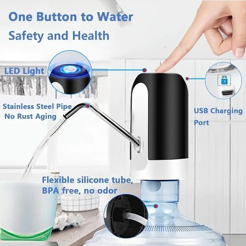 Electric Water Dispenser-Black/White