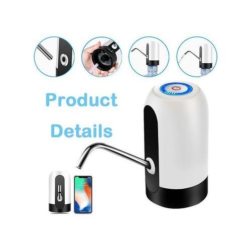 Electric Water Dispenser-White/Black