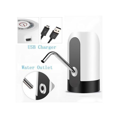 Electric Water Dispenser-White/Black
