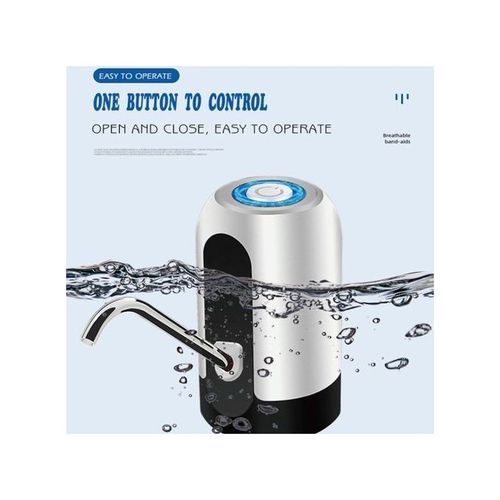 Electric Water Dispenser-White/Black