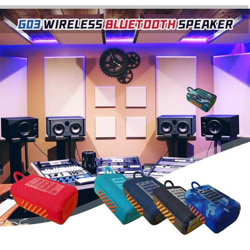 Jbl Go 3 Bluetooth Speakers Waterproof Jbl Pro Sound Stereo Portable Bluetooth Speaker Bold Style Subwoofer Speaker