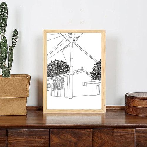 Empty Lighting Painting Decoration 3 Colors Night Light For Home