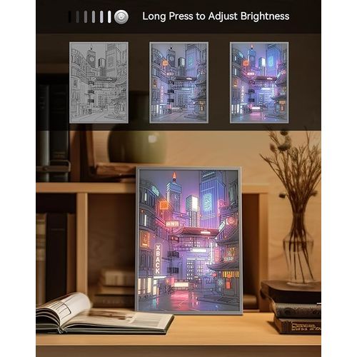 Light Up Painting 3 Modes Wall Lighting Decoration For Home