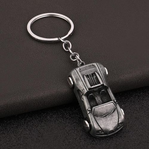 2024 Zinc Alloy Car Keychain Convertible Car Men's and Women's Creative Gift Keychain Pendant Korean Cute Ring-02_WHITE