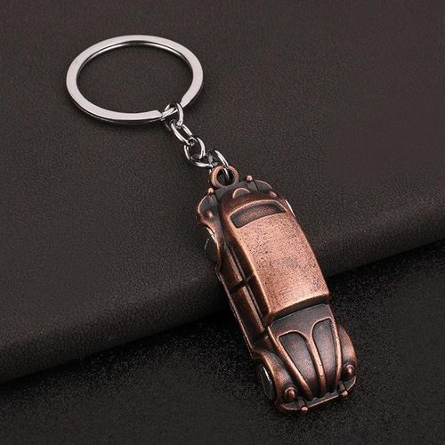 2024 Zinc Alloy Car Keychain Convertible Car Men's and Women's Creative Gift Keychain Pendant Korean Cute Ring-02_WHITE