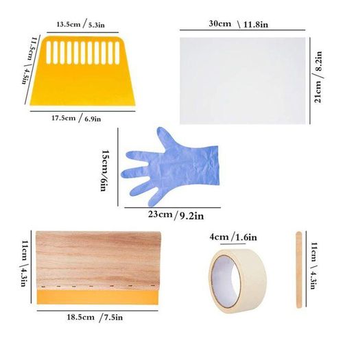 1Set Screen Printing Frame Starter Kit 110T Mesh For DIY T-Shirts