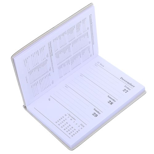 2025 Schedule Daily Book Planner Notepad Monthly