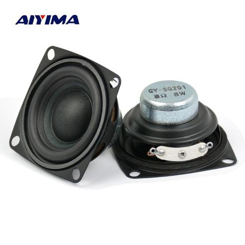 Aiyima 2pcs 2 Inch Portable Audio Speaker 4 8 Ohm 10w Full Rnage Sound Speaker Neodymium Magnetic Loudspeaker Diy Home Amplifier