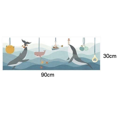 90x30cm Small Waterproof Wallpaper Biscuit Cat