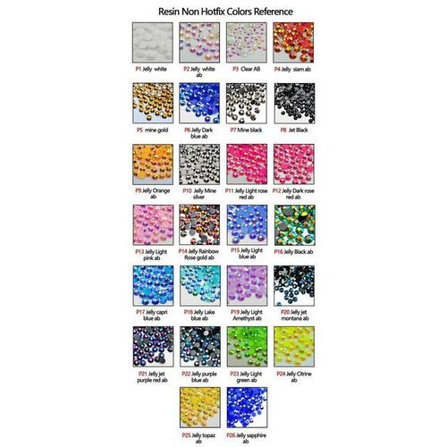 2-6mm Ab Color Resin Flatback Jelly Rhinestones Bulk Glue On Ab Flatback Crystals Strass Nail Glitters Garment Stone