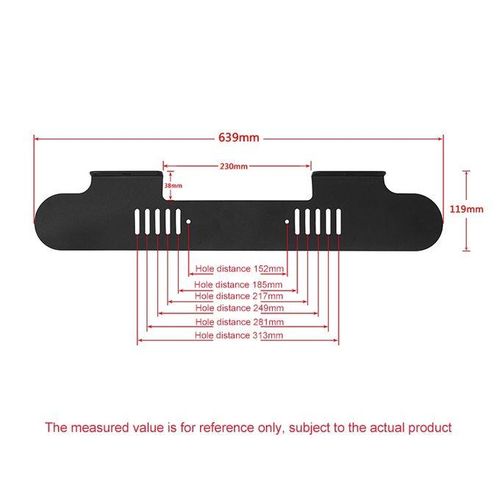 For Sony HT-S350 / HT-X9000F Integrated Sound Bar Wall-mount Bracket