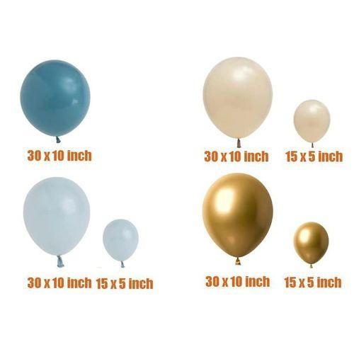 Balloon Garland Arch Set Blue Theme Balloon Set Blue