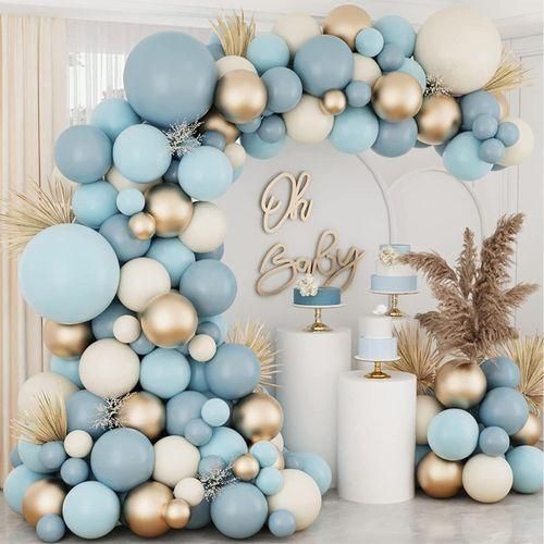 Balloon Garland Arch Set Blue Theme Balloon Set Blue