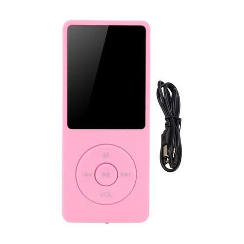 Mp4 Player with 16gb Memory Portable Mp4 Player with Builtin Speaker Pink