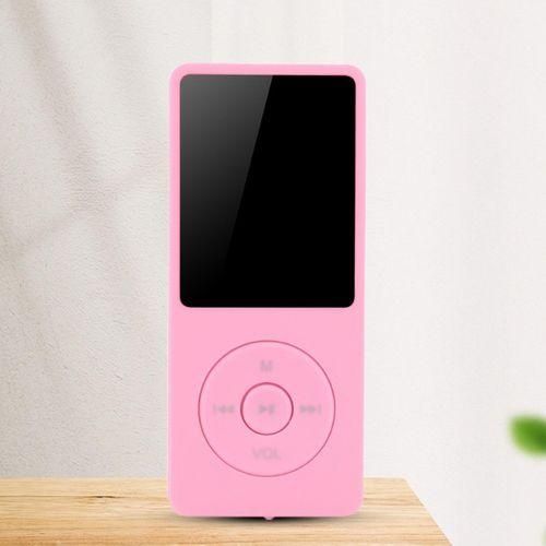 Mp4 Player with 16gb Memory Portable Mp4 Player with Builtin Speaker Pink