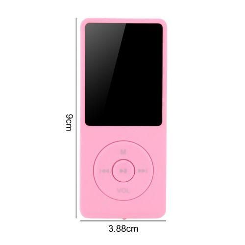 Mp4 Player with 16gb Memory Portable Mp4 Player with Builtin Speaker Pink