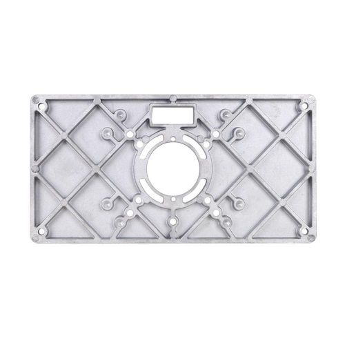 Multifunctional Router Table Insert Plate Woodworking Benches Aluminium Wood Router Trimmer Models Engraving Machine with 4 Rings Tools