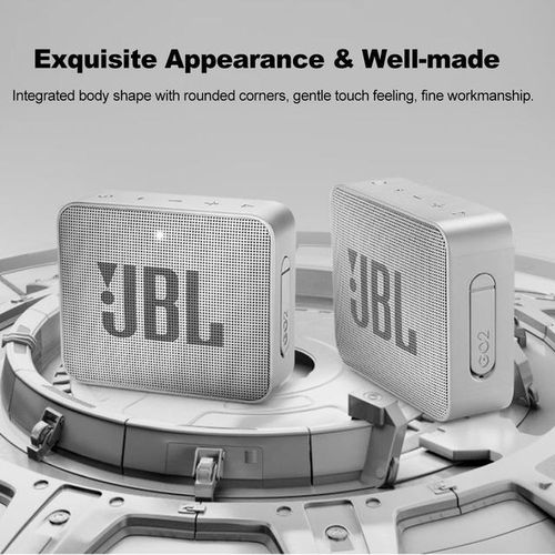 Jbl Go 2 Wireless Bluetooth-Compatible Speaker Mini Ipx7 Waterproof Outdoor Sound Rechargeable With Microphone