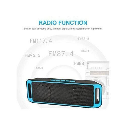 Y30 Wireless Bluetooth 3.0 Portable Speaker USB Flash FM Radio Stereo Super Bass MP3 Player HTS