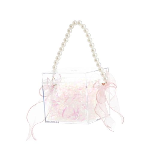 Wedding Gift Box Cube Tote Bag Decorative Case Party Favor