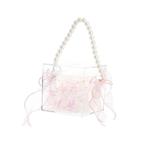Wedding Gift Box Cube Tote Bag Decorative Case Party Favor