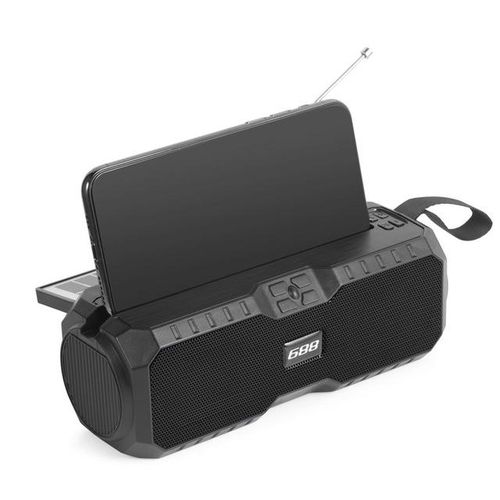 New Solar Bluetooth Speaker Outdoor Rechargeable Radio Broadcasting Card Small Speaker