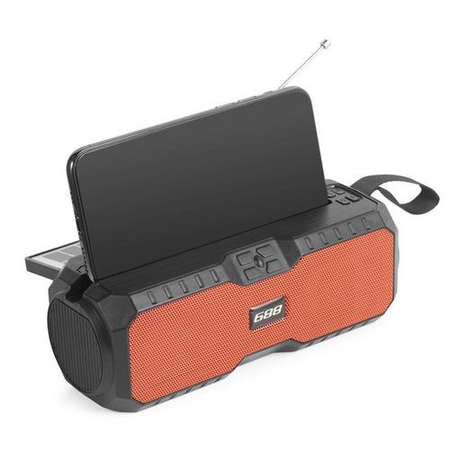 New Solar Bluetooth Speaker Outdoor Rechargeable Radio Broadcasting Card Small Speaker