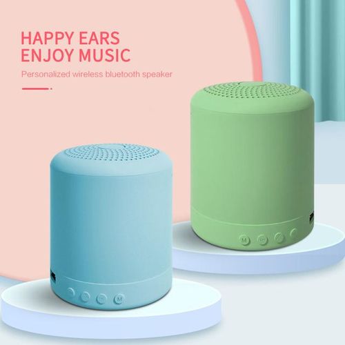Mini Smart Speaker Portable Bluetooth-Compatiblefm Mp3 Speaker Recharge Music Subwoofer Stereo Portable Audio Speakers