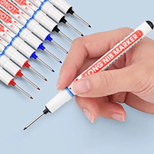Woodworking Long Tip Marker Oily Site Special Bricklayer Marking Pencil Quick Drying Waterproof And Oil Proof Lengthening