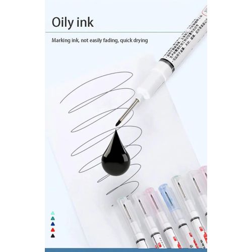 Woodworking Long Tip Marker Oily Site Special Bricklayer Marking Pencil Quick Drying Waterproof And Oil Proof Lengthening