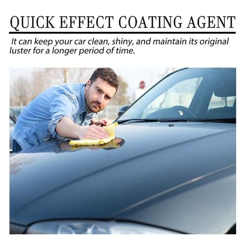 100ML Quick Ceramic Coating Nano Spray High Protection Car Coating Wax Polishing Spray Fast Scratch Repair-A_Red