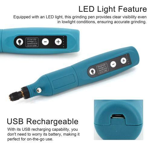Cordless USB Rechargeable Engraving Pen Compact Electric