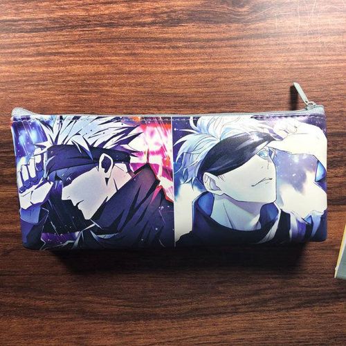 Jujutsu Kaisen Pencil Pouch Anime Pencil Cases Gojo Satoru Nanami Kento Pencil Bags Kawaii Bag Stationery Student School Supply