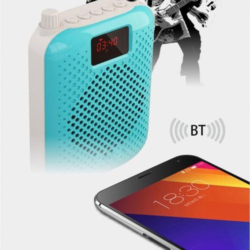 K500 Portable Bluetooth Speakers Voice Amplifier Megaphone Loudspeaker With Microphone Usb Charging Auto Speaker For Teaching